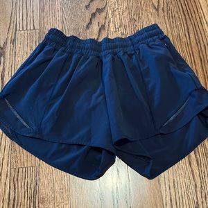 Navy Lululemon Shorts.